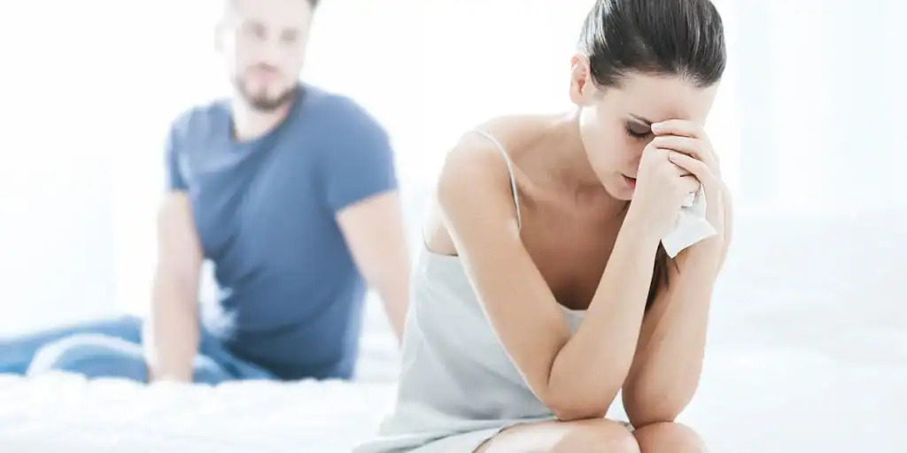 Rejuvenating Intimacy: Exploring Surgical Solutions for Vaginal Laxity 3 image of woman upset about vaginal laxity Dover